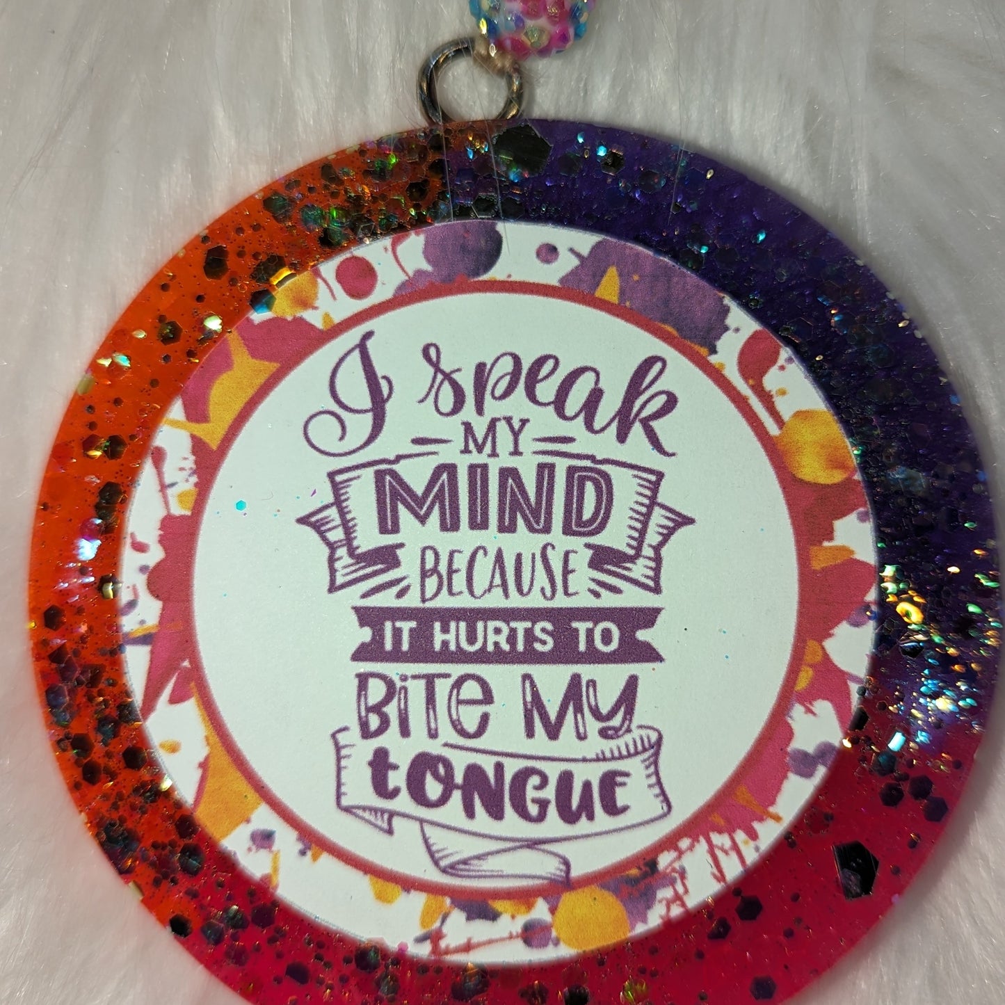 3" Speak My Mind Freshie - Made to Order