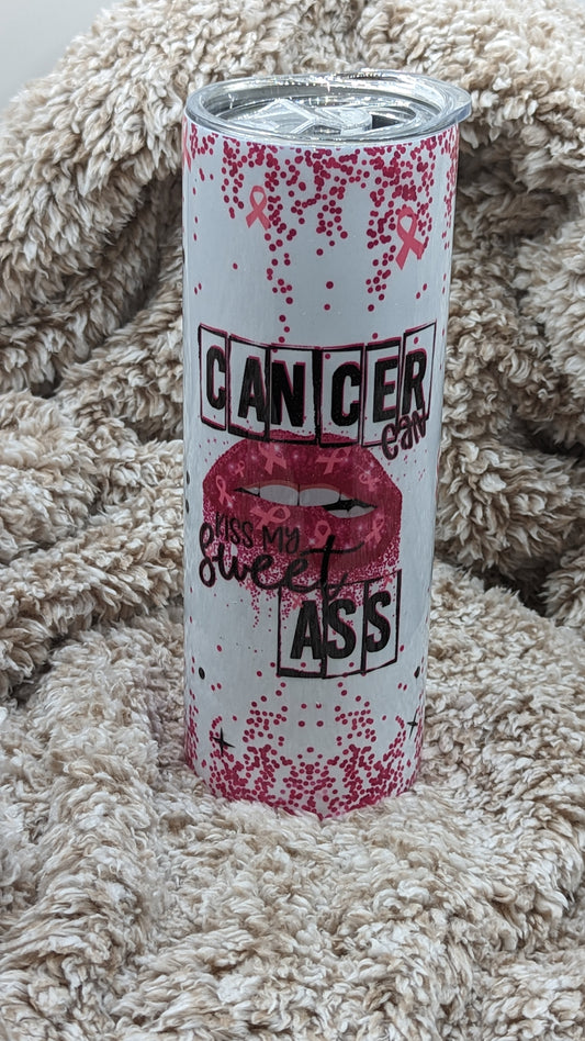 20oz. Breast Cancer Can Kiss My Sweet A** / Sublimation